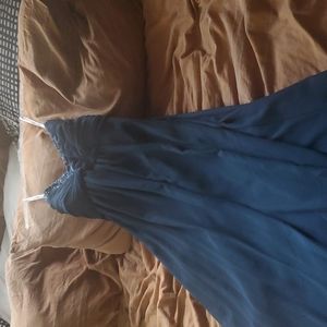 Strapless evening gown, size 10